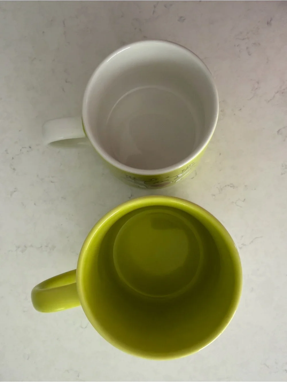 Starbucks Japan 25th Anniversary Stacking Mug & Cup 8oz & 12oz Hummingbird Logo
